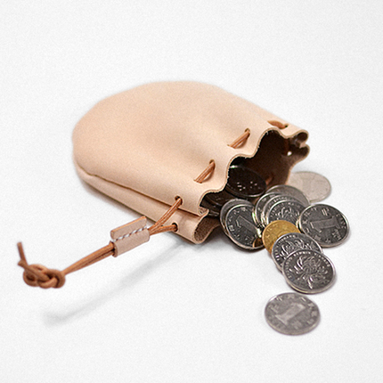 BRLIFEDESIGN Mini plant tannins handmade zero wallet women genuine leather coin bag retro brief Bull Leather Zero Money Bag
