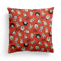 Classic Harada Haru cartoon illustration girl boy cat dog cute sofa pillow cushion