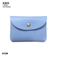 Синяя кожаная небольшая сумка, воловья кожа