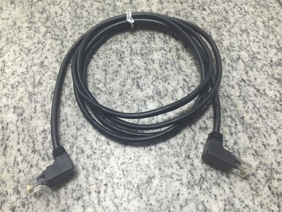 Elbow network cable RJ45 RJ45 network cable public to public RJ45 network cable elbow network cable 90 degrees 2M