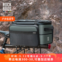 Rock Brothers Bicycle Bag Rear Rack Bag Mountain Road Touring Cycling Saddle Pad Piggyback Bag Tianlu Series
