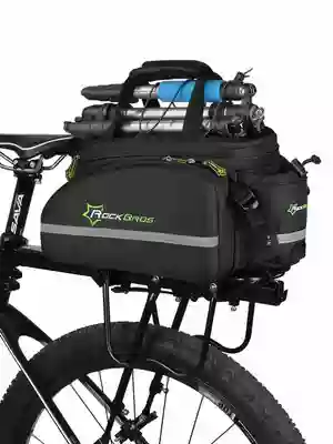 Rock Brothers Bicycle Cycling Bag Equipment Bag Rear Carriage Cargo Bag Satchel Bag Camel Bag