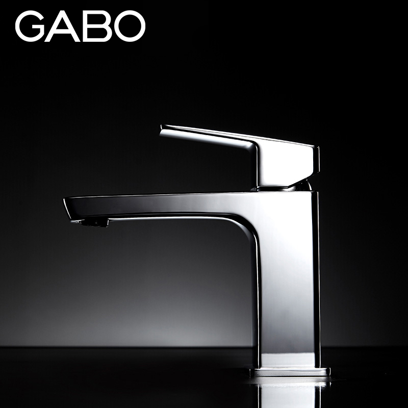 Watch Expo faucet low rod single double cutting faucet fashion personality faucet hot and cold basin faucet 18B011A