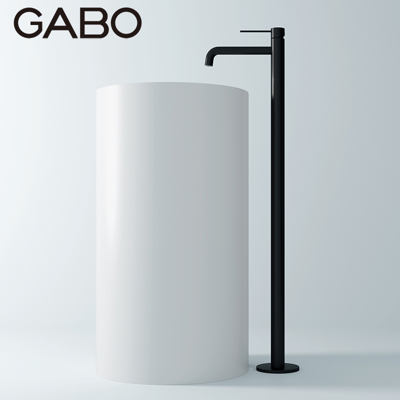 GABO Toilet Toilet Tap Single Double Control Floor Bath Tap Set 18E025