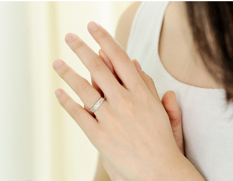 Bague mixte en Argenterie - Ref 3087172 Image 32