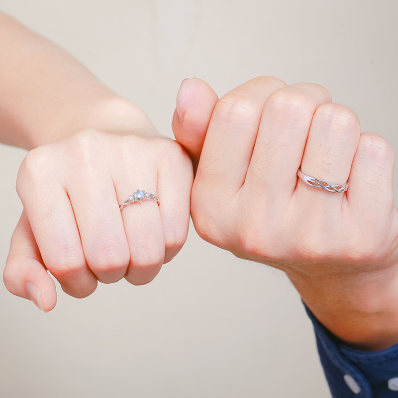 Bague mixte en Cristal naturel pierre semi-precieuse - Ref 3089258 Image 3