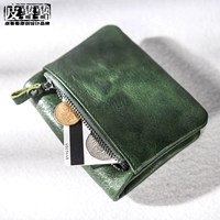 Кожаный короткий бумажник для водительских прав, кошелек подходит для мужчин и женщин, из натуральной кожи