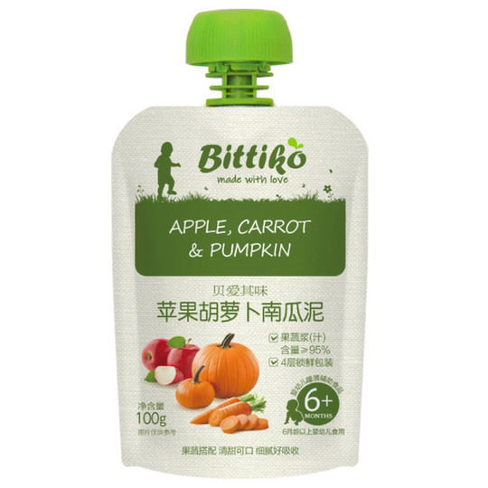 Bei Aiqi infant fruit puree in various flavors