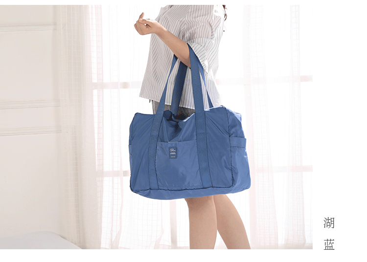 Gấp túi du lịch khoảng cách ngắn túi xách nữ phiên bản Hàn Quốc của túi xách du lịch túi duffel công suất lớn túi đeo du lịch nữ