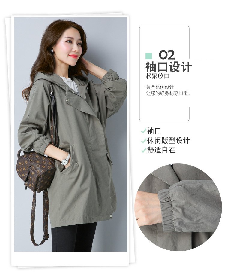 Trench pour femme en Coton - Ref 3225660 Image 11