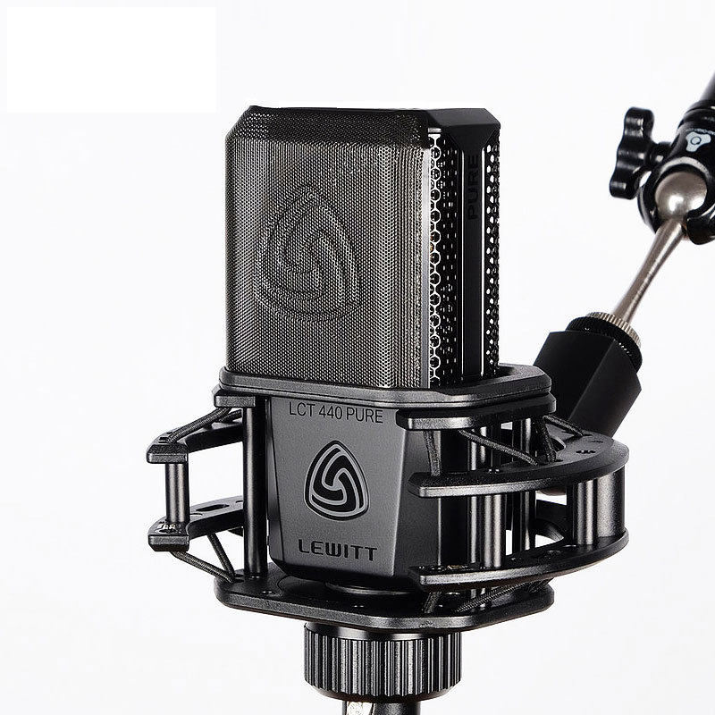 Levitt 440 microphone live device singing mobile phone computer mike large diaphragm capacitive microphone