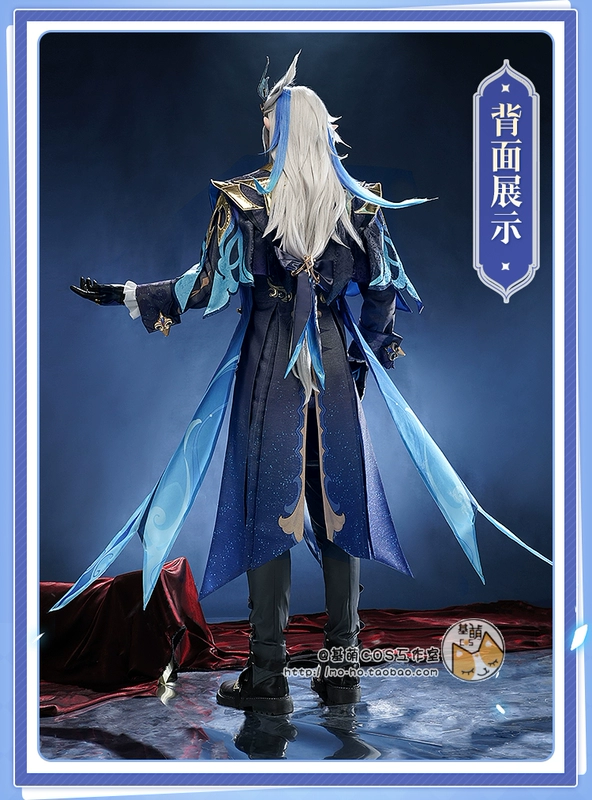 mona uwowo Bán trước Genshin Impact Navilet dễ thương trang phục hóa trang game nam cùng phong cách đầy đủ cos venti cosplay genshin