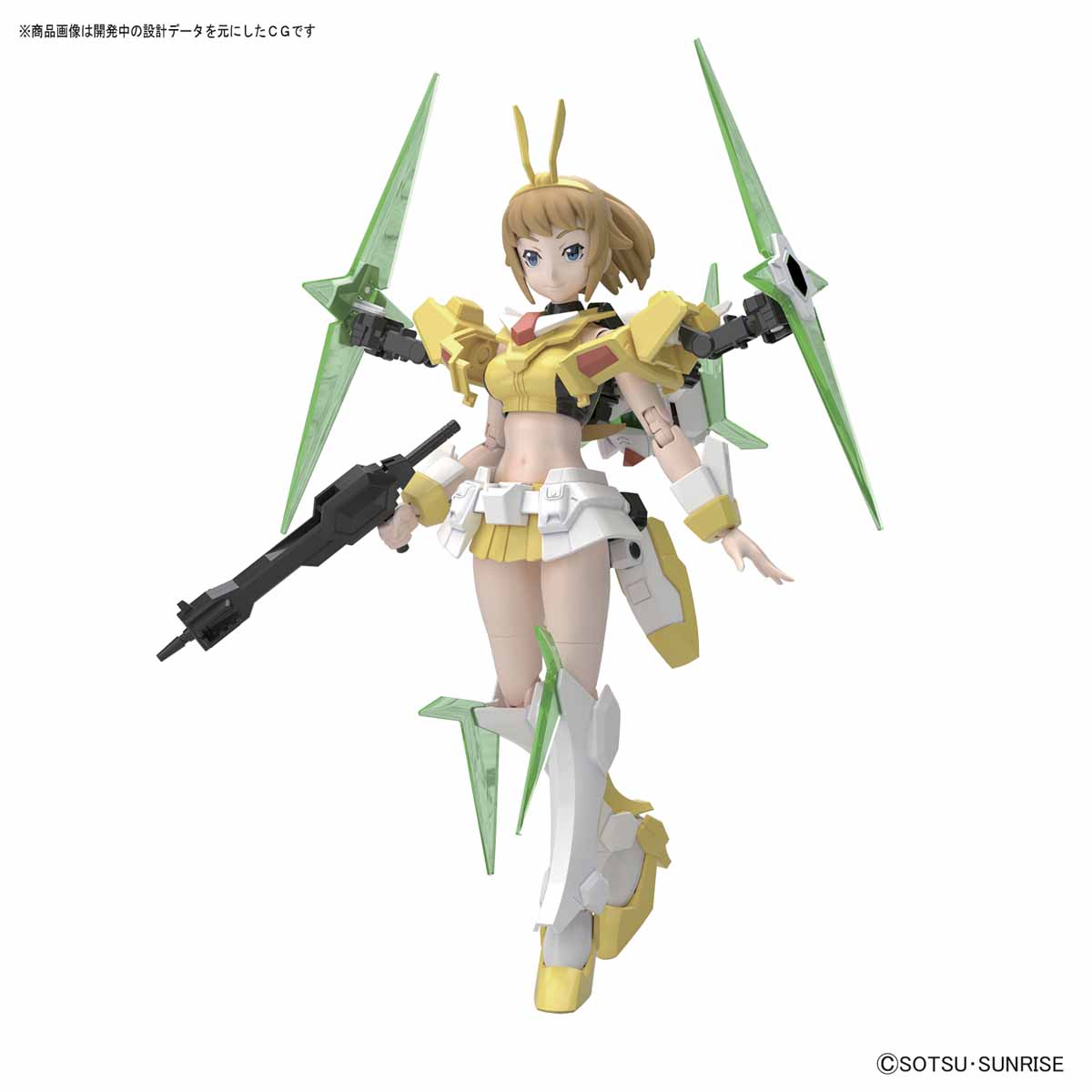 [Man Friends] Bandai Người mẫu chính hãng HGBF 062 1 144 Người sáng tạo Gundam Triumph Wenna Spot - Gundam / Mech Model / Robot / Transformers mô hình lắp ráp robot gundam