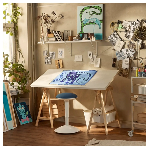 Ikea Desk Lag Lage Mittbuck Desk Computer Desk Desk Workbench Raw