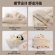 Cute Bear Hat for Women, Winter Warm and Thickened, Cold-Proof, Ear-Protecting, Plush Hooded Gloves and Scarf All-In-One Three-Piece Set
