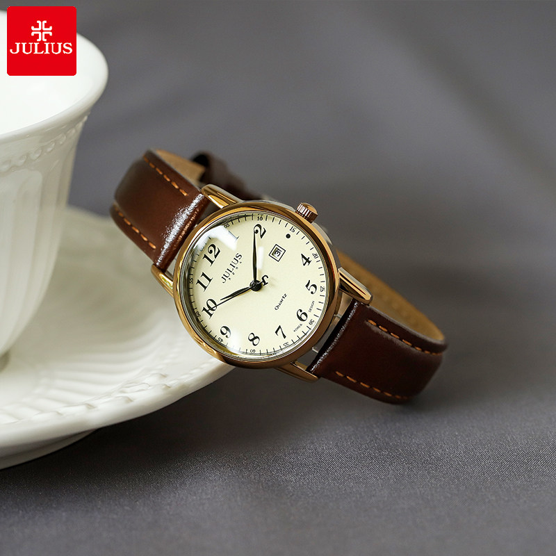 Julius Polygory Watch Lady Minimalist Temperament Students at the start of a couple a couple of fashion trends