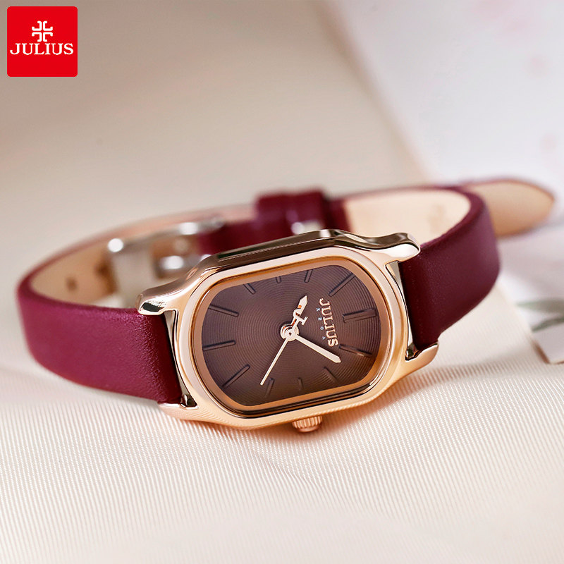 Juli Shi 2021 new ladies watch belt small student ins high-level sense simple temperament niche