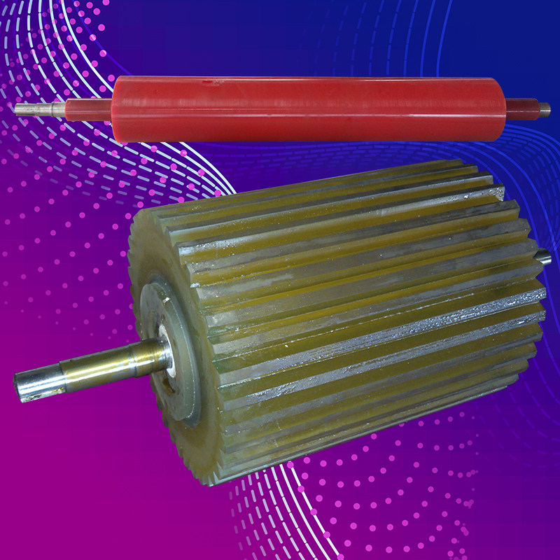 Heidelberg Warboom Roland Mirror High Treasure Silica Gel Nylon Stainless Steel Polyurethane Small Sensual Roller Press Rubber Roll