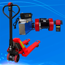 Middle top manually changed electric walking forklift ground cattle whole set accessories driving assembly lithium battery hydraulic carrying forklift