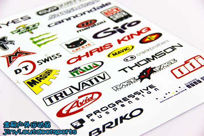 Autocollant pour vélo - Ref 2279450 Image 3