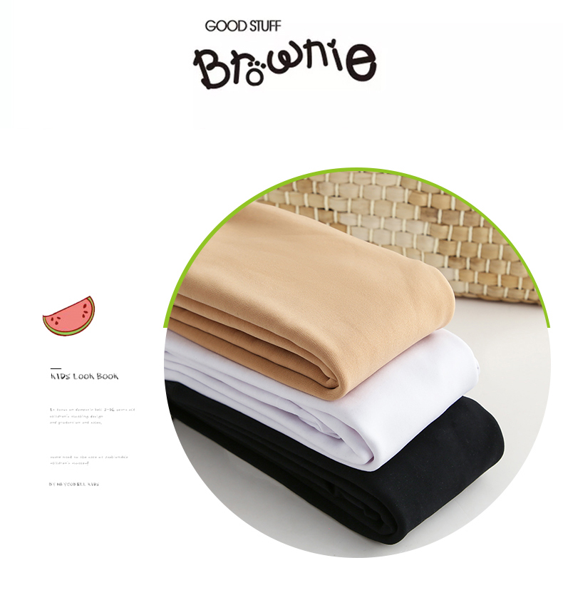 Mô hình mùa đông cộng với nhung cô gái dày quần trẻ em bước chân xà cạp nylon màu trắng vớ cơ sở thời trang trẻ em cao cấp
