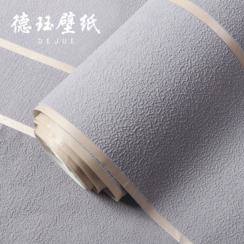 Nordic 3d Thickened Deer Leather Suede Wallpaper Grey Light Lavish Living Room Sofa TV Background Wall Vertical Striped Wallpaper Bedroom
