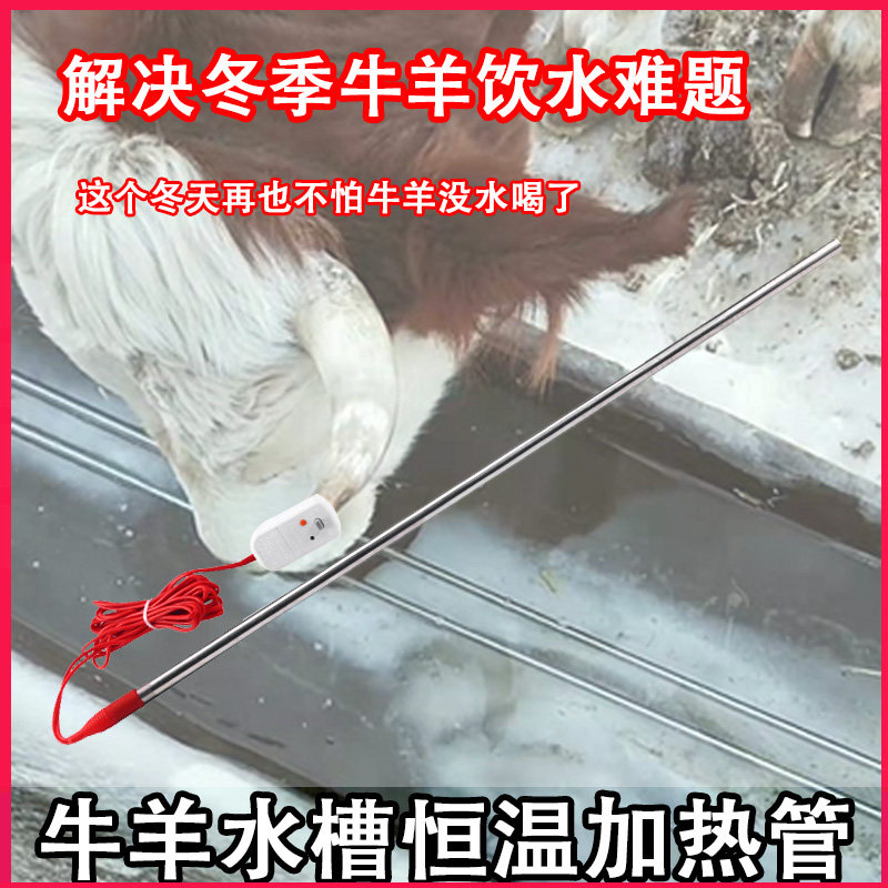 Cattle's groove farm drinking tank heats fast leakage-proof high power heating bar electric heating pipe thermal heating