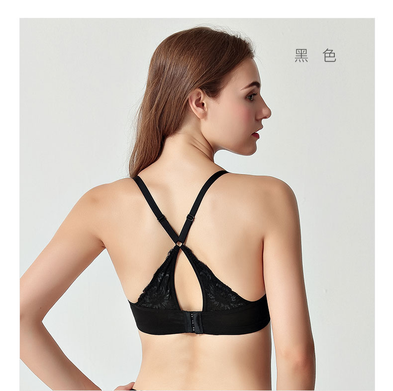 Dream Barti đồ lót nữ đẹp lưng áo ngực tập hợp mà không có vòng thép mỏng phần 皎皎 Mingyue ren gợi cảm điều chỉnh áo ngực áo lót nâng ngực