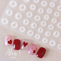 AHA048-01 Taoxin Crooked Heart Sticker