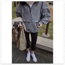 IMMLS new hooded loose windproof long-sleeved sports fashionable sunscreen stormtrooper men and women with the same multi-color