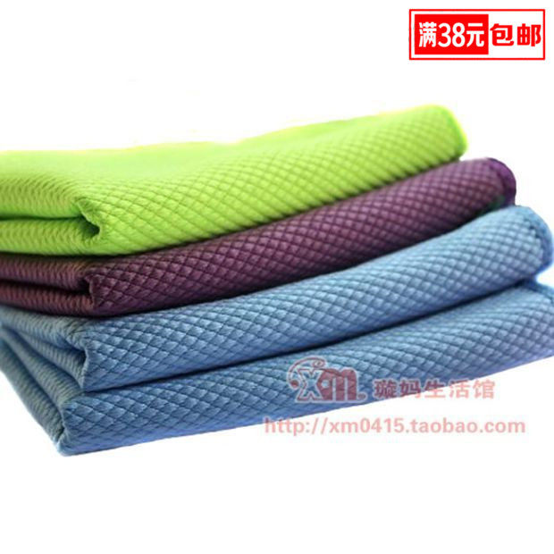 South Korea imported fish scale rag glass cleaning cloth ceramic tile wipes do not leave water marks wipe glass towels do not shed hair