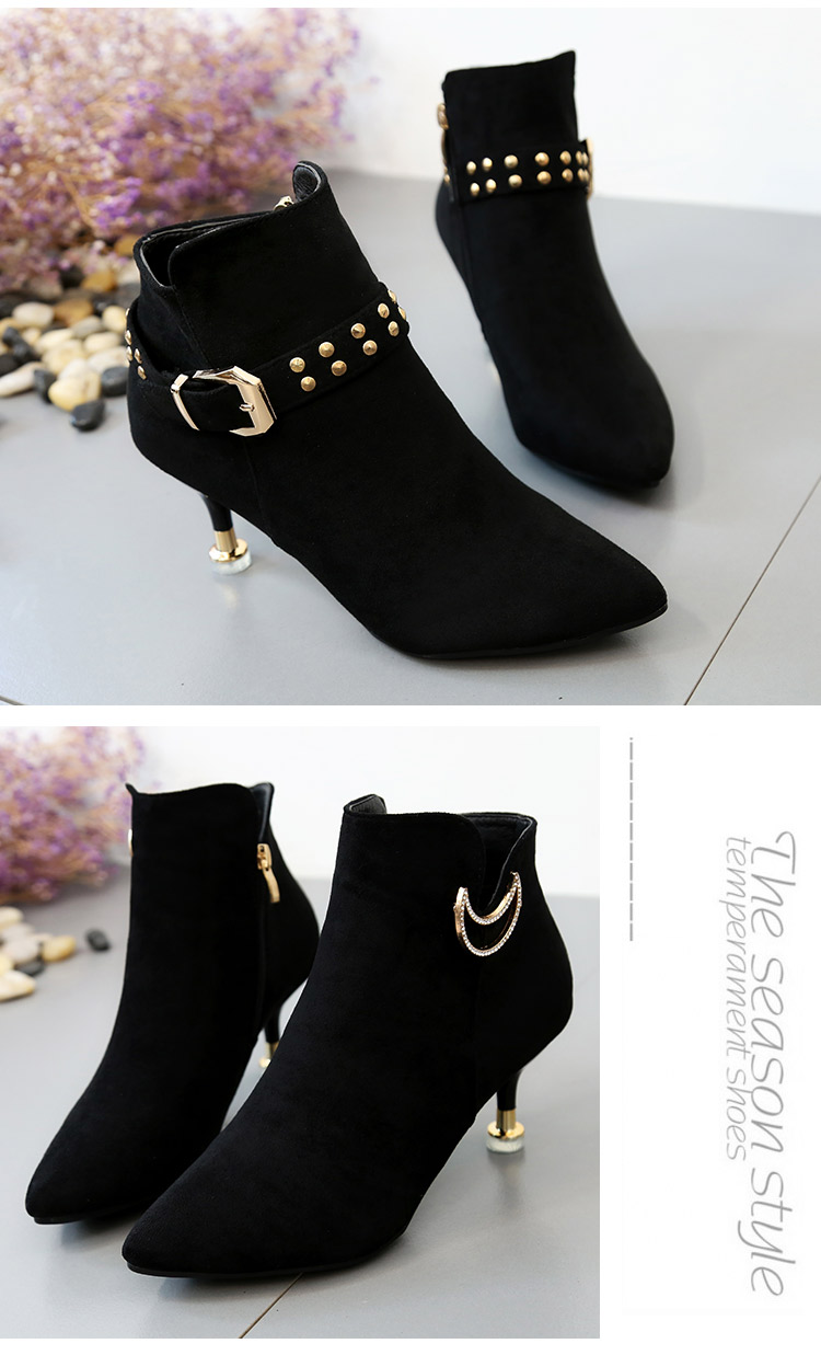 Bottes mi-saison femme en Caoutchouc - Ref 3249676 Image 15