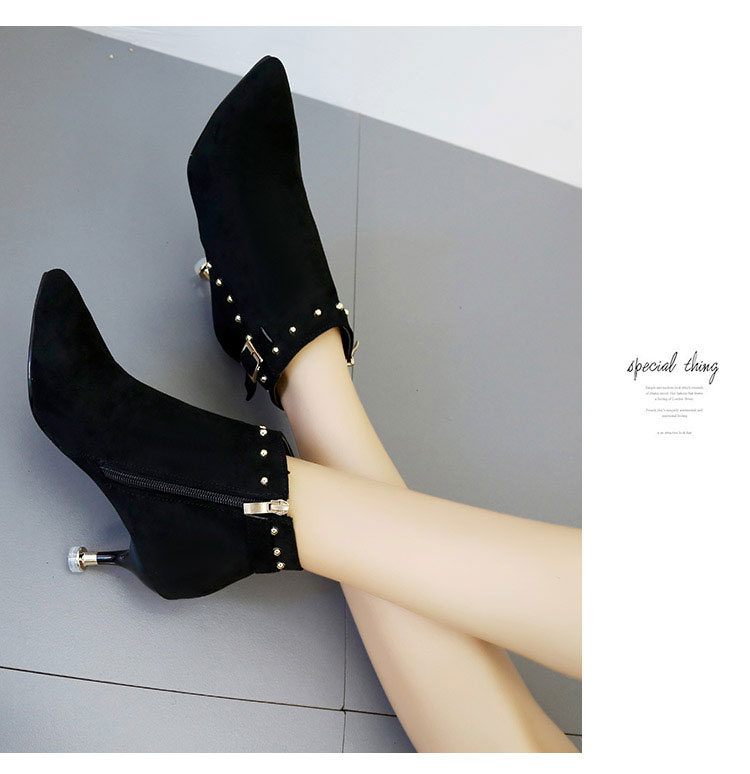 Bottes mi-saison femme en Caoutchouc - Ref 3249676 Image 29