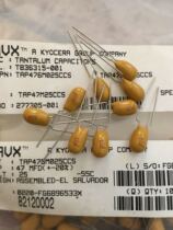 TAP476M025CCS imported AVX 25v47uf25v in-line tantalum capacitor P = 5MM