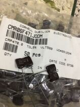 500V471 500V 470PF USA CDM silver mica grade 125 ℃ P = 10MM