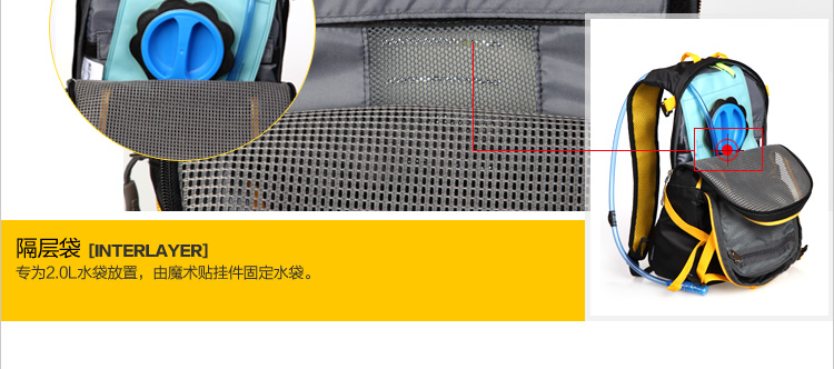 Sacoche pour vélo mixte ASPEN SPORT - Ref 2223140 Image 29