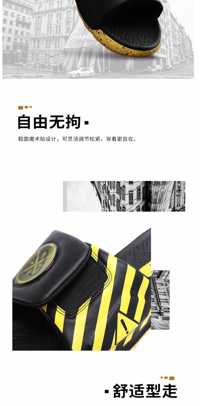 Giày dép nam Li Ning 2019 mới Wade way light Velcro xu hướng dép thể thao AGAP009 - Dép thể thao cửa hàng crocs chính hãng
