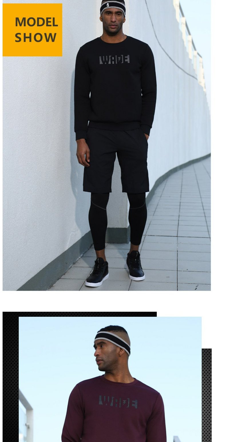 Áo len nam Li Ning 2018 xuân Wade series áo thun dài tay cổ tròn áo sơ mi đan thể thao áo hoodie nam đẹp