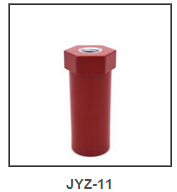 High quality hexagonal red insulator high 50mm diameter 20mm M8 nut JYZ-11 insulation column BMC