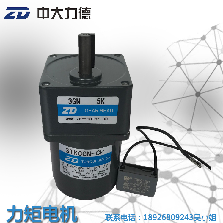 CUHK 6W 220V Moment Motor 3TK6GN-CP-3GN 5K Moment Motor Closeup Film Special Motor