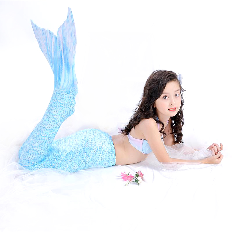 2018 mới cho trẻ em nàng tiên cá đồ bơi bé gái áo tắm vỏ bikini nàng tiên cá chia áo tắm - Bộ đồ bơi của Kid đồ bơi cho bé 1 tuổi