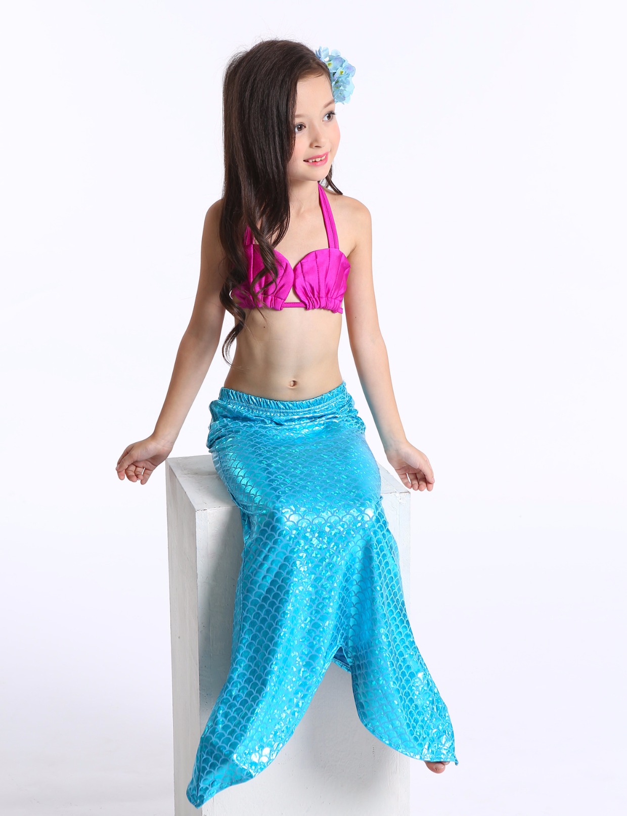 Giải phóng mặt bằng Đặc biệt Cô gái Áo tắm đuôi cá Đồ bơi trẻ em Áo tắm Vỏ bikini Trang phục chụp ảnh đồ bơi bé trai