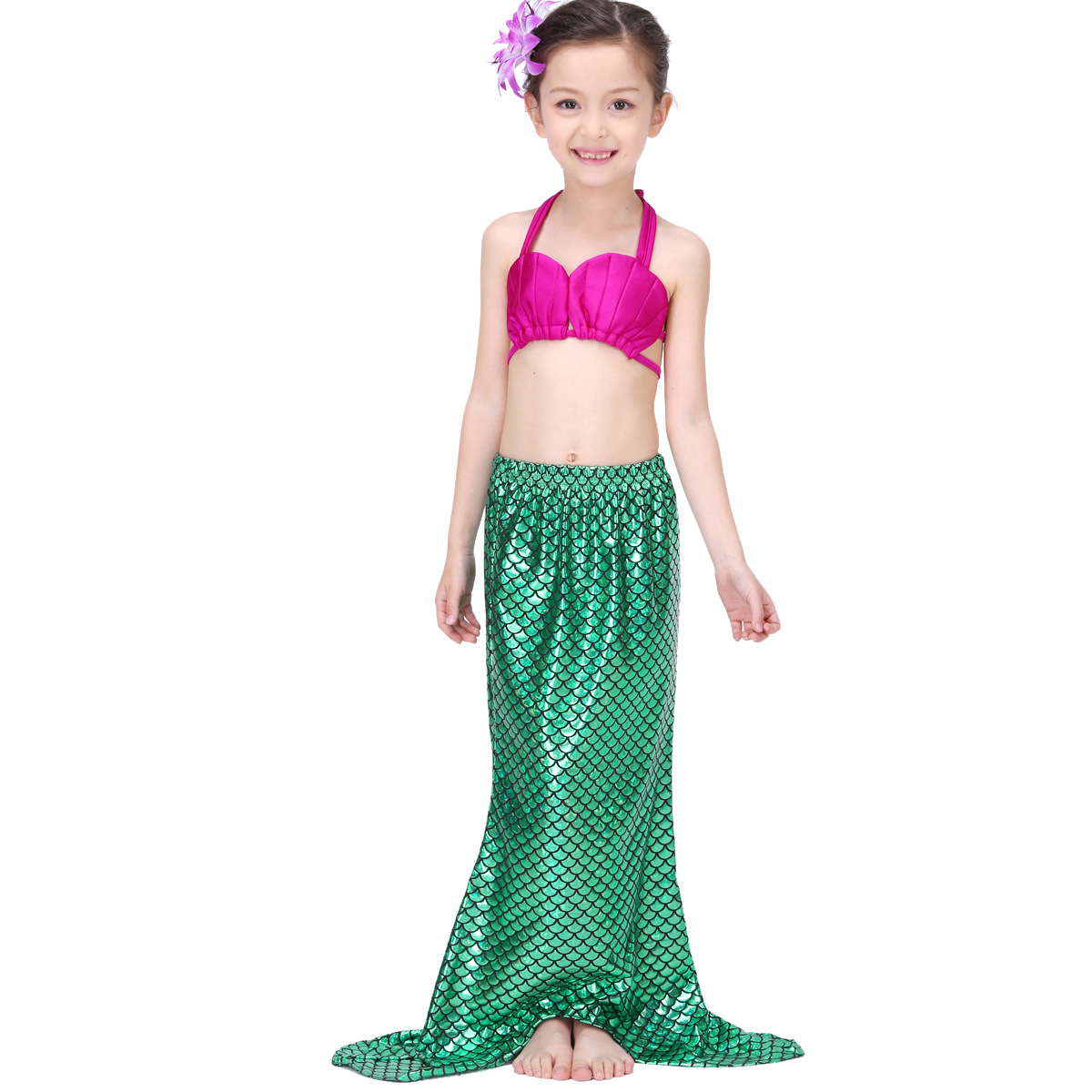 Giải phóng mặt bằng Đặc biệt Cô gái Áo tắm đuôi cá Đồ bơi trẻ em Áo tắm Vỏ bikini Trang phục chụp ảnh đồ bơi bé trai