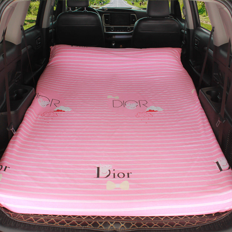 Car Inflated Bed Cover On-board Travel Mattress Cover SUV Universal Lathe single bed cover Inner trunk Portable Fold