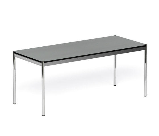 USM Haller table Swiss design style long table desk study desk reading browsing rectangular table