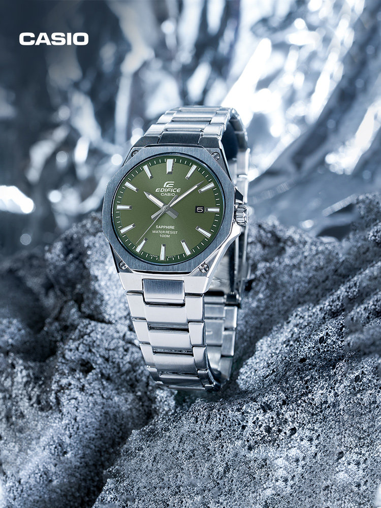 Casio Flagship Store Efr-S108 Lightweight Trendy Business Student Watch Men's Model Casio Official Edifice
