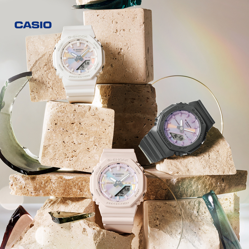 [Celebrity Style] Casio Official official store Gma-P2100Pc Octagonal Sports Watch for Women G-Shock