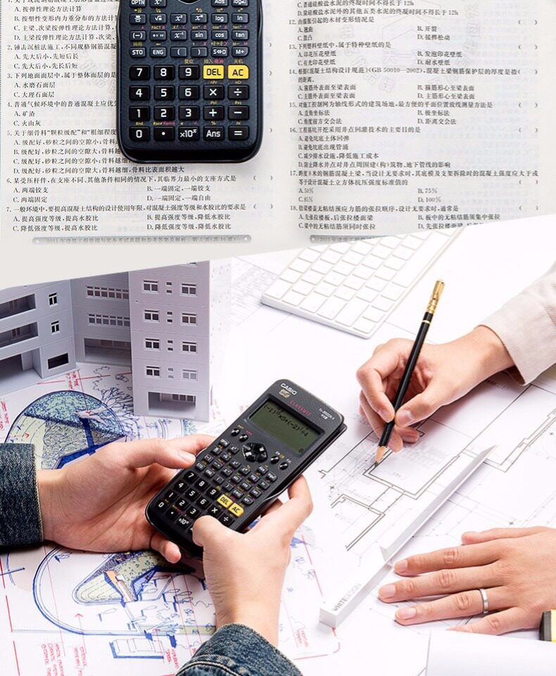 卡西欧fx-350CN X一二级建造师考试科学函数计算器 卡西欧fx-350CN X一二级建造师考试科学函数计算器