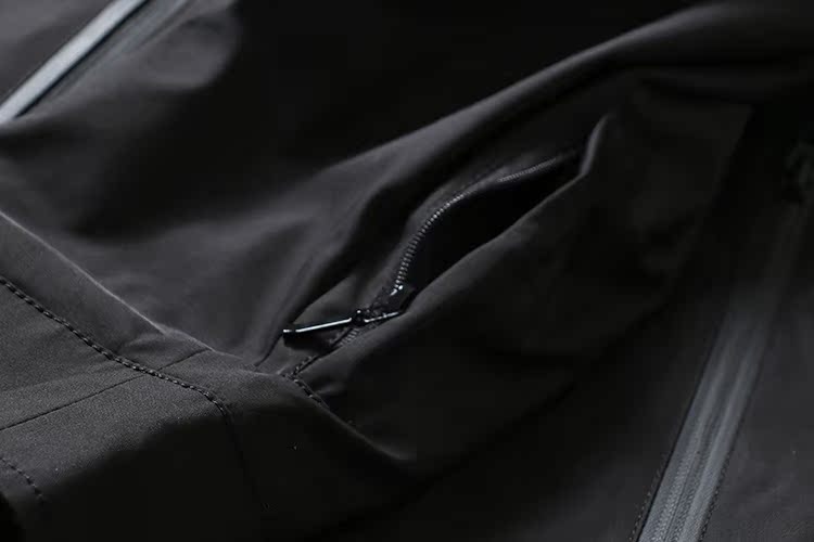 D929 Bản sao cổ điển mùa thu chống thấm nước Áo gió nam áo khoác trùm đầu ngoài trời Áo khoác nam áo gió không thấm nước