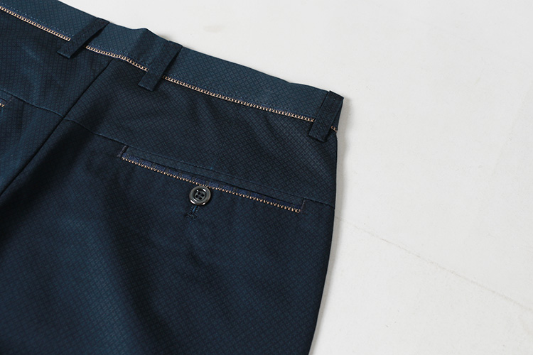 Y721 quần dài đầu thu đẹp từ 20 tuổi đến 50 tuổi có thể mặc quần cotton màu xanh thẳng thẳng nam quần tây nam giản dị quần sooc nam